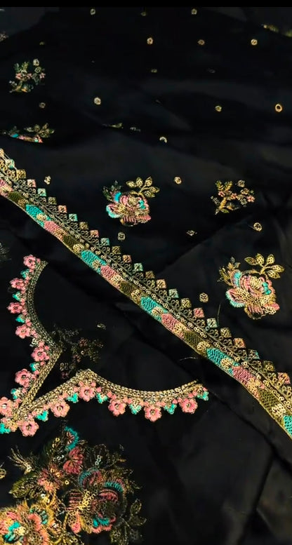 Ethnic Luxury Silk 2pc Article (Unstitched)